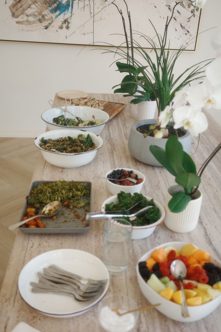 A nourishing chef-prepared spread