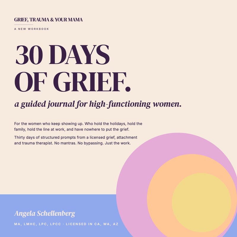 30-Day Grief Journal for Women cover