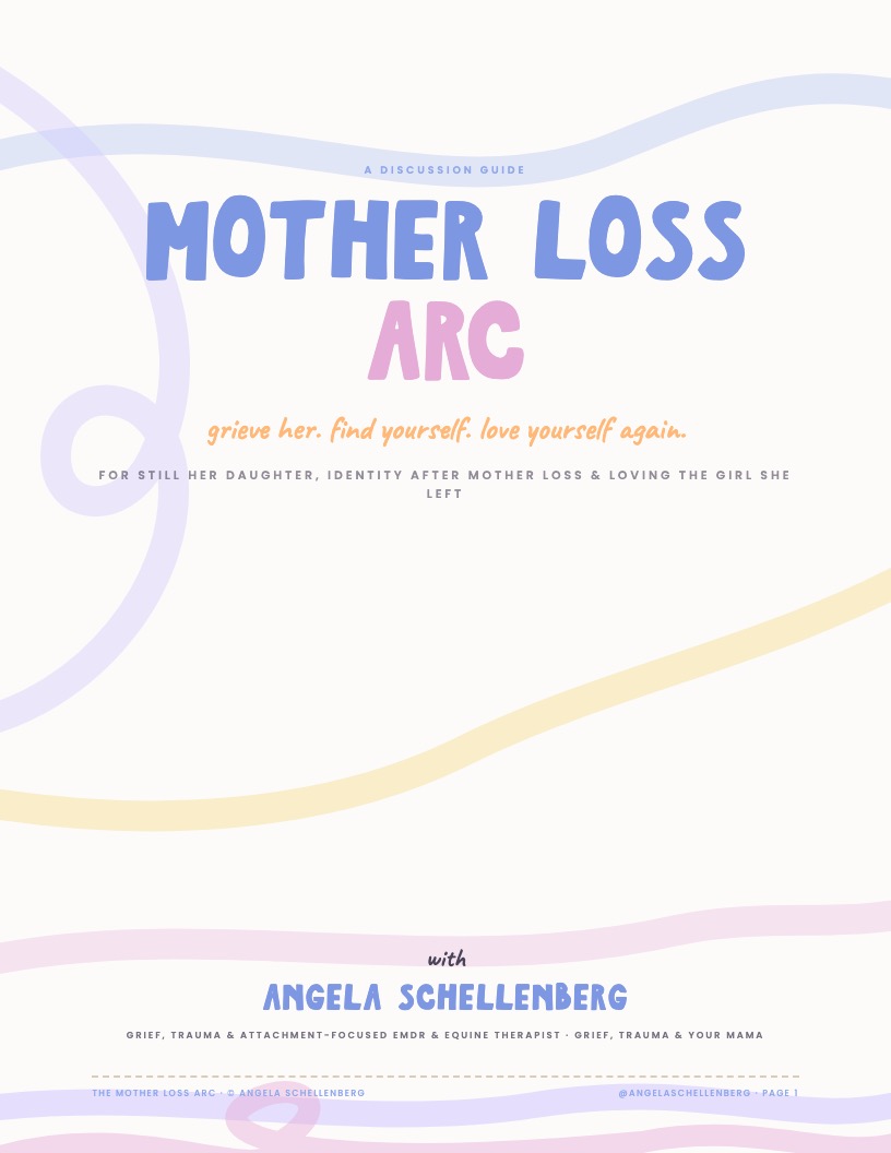 The Mother Loss Arc discussion guide cover